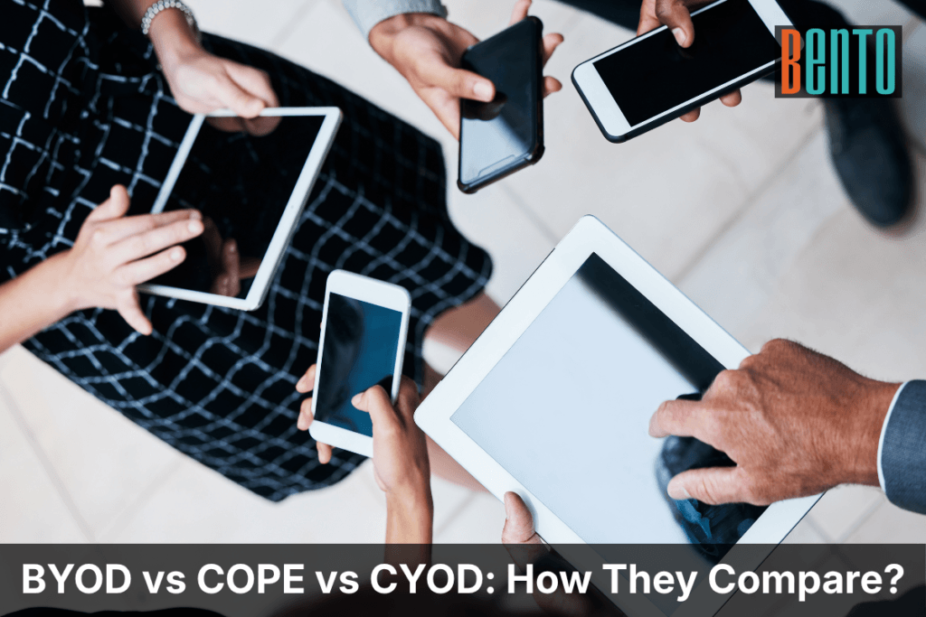 byod vs cope vs cyod