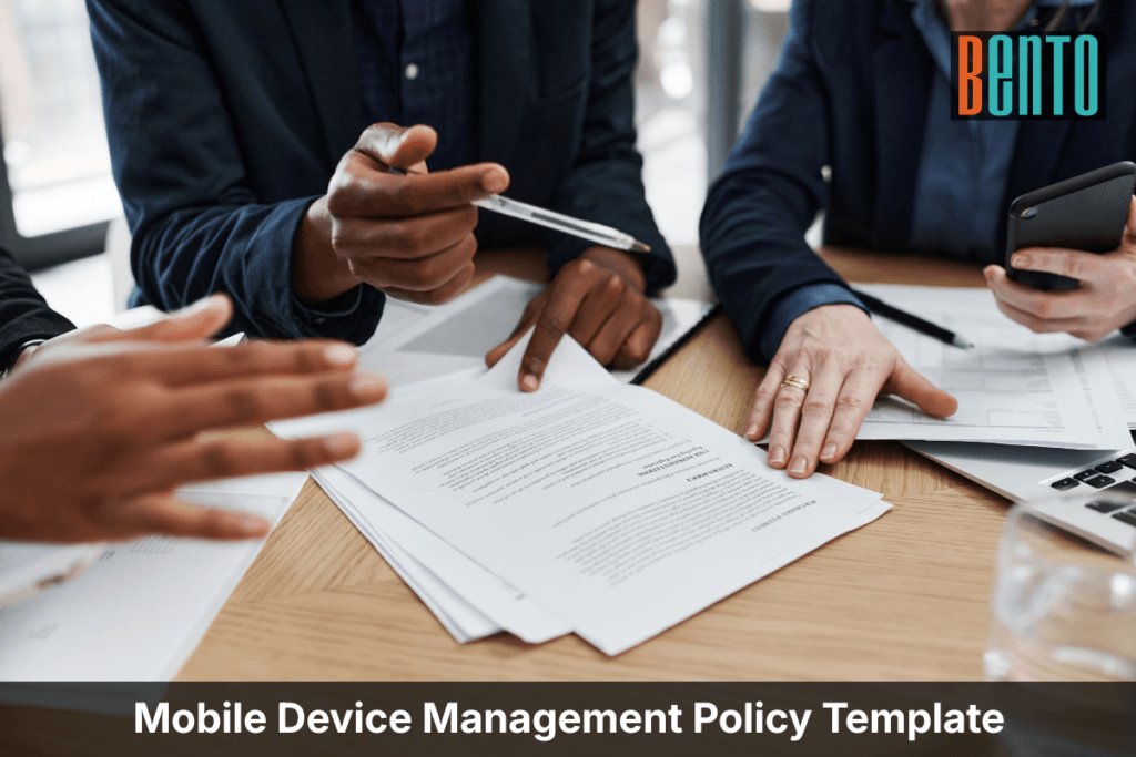 People checking MDM Policy Template