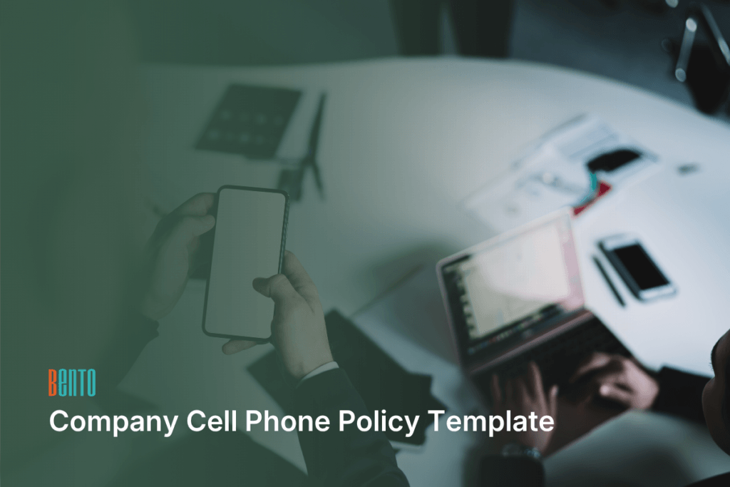 company cell phone policy