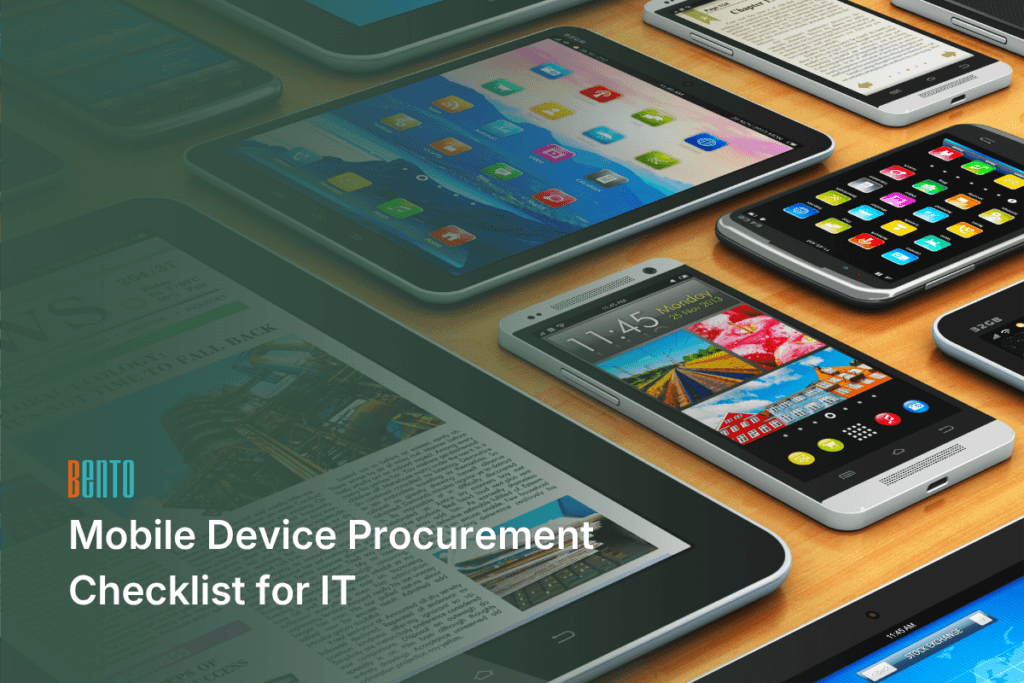 Mobile Device Procurement Checklist for IT