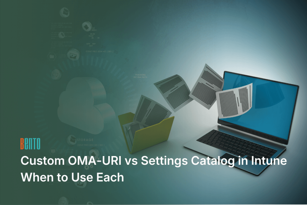 Custom OMA-URI vs Settings Catalog in Intune: when should IT use each?